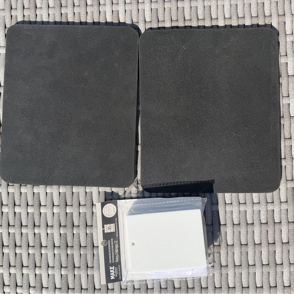 Sublimation air freshers and 2 sublimation mouse pads!!